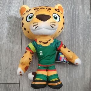 FIFA 2026 Zayu Jaguar Soccer Green Limited Edition Mascot Plush Toy